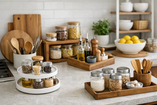 11 Kitchen Countertop Organization Ideas