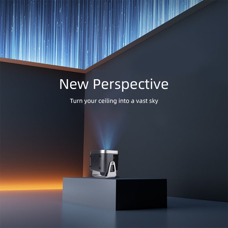 Portable Home HD Projector With Bracket - My Store