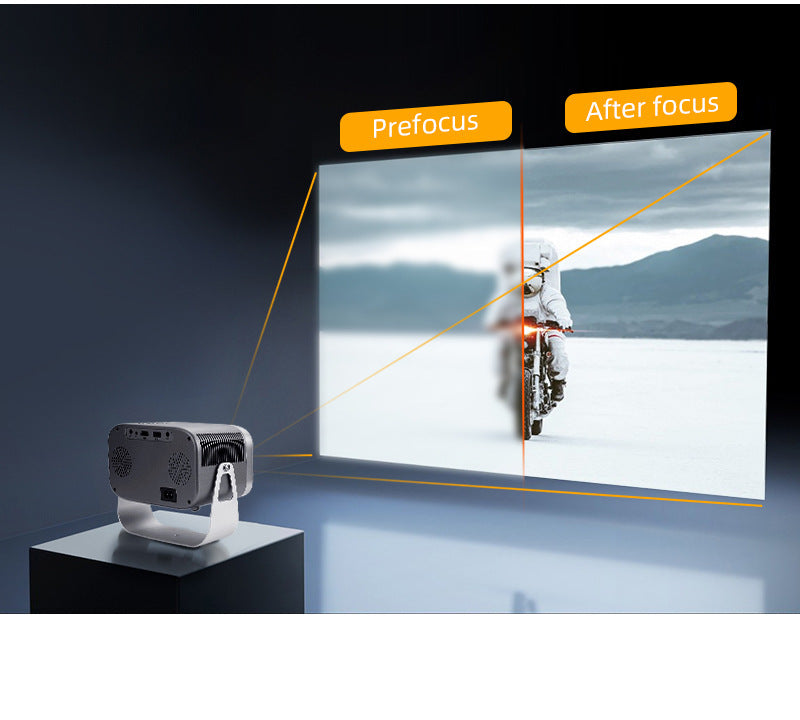 Portable Home HD Projector With Bracket - My Store