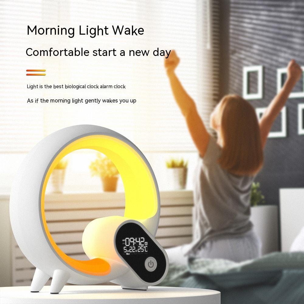 Creative Q Light Colorful Atmosphere Clock - My Store