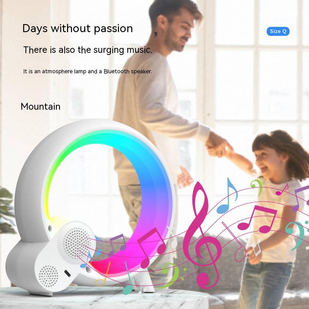Creative Q Light Colorful Atmosphere Clock - My Store
