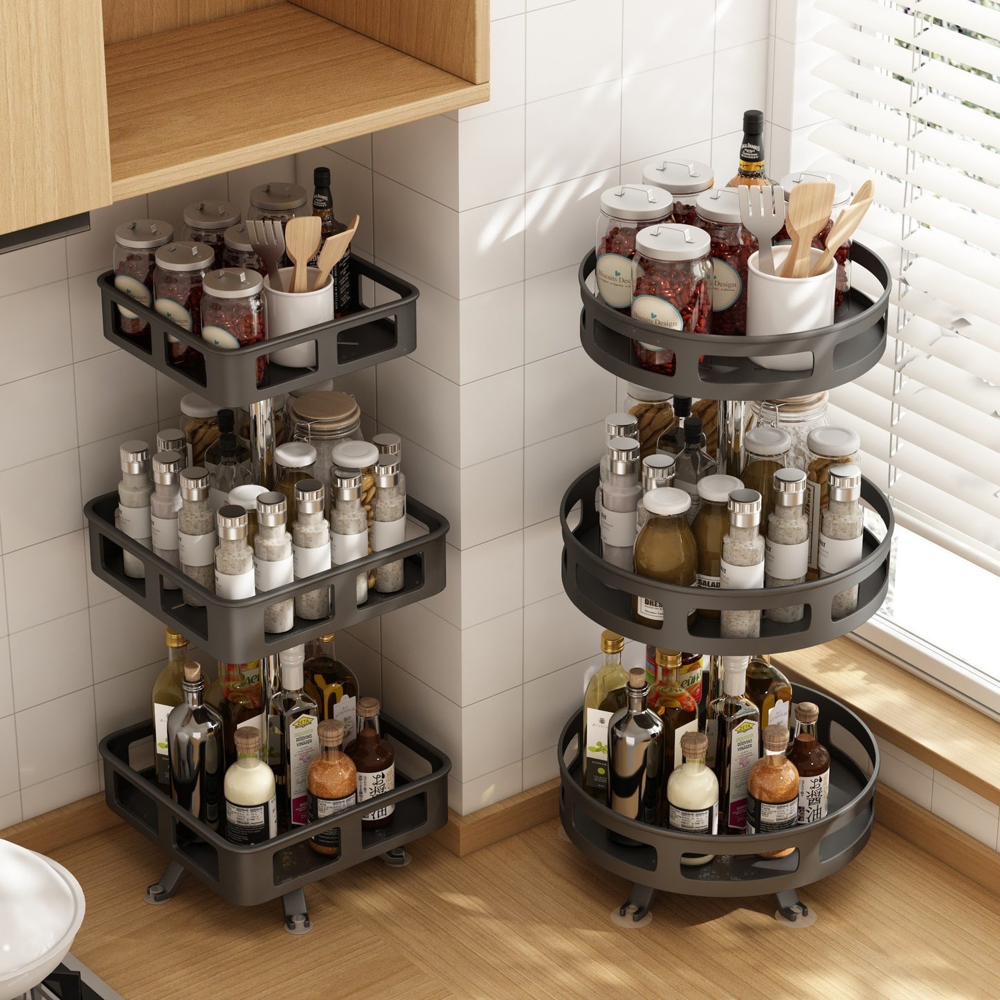 Household Kitchen Shelf Spice Rack - My Store