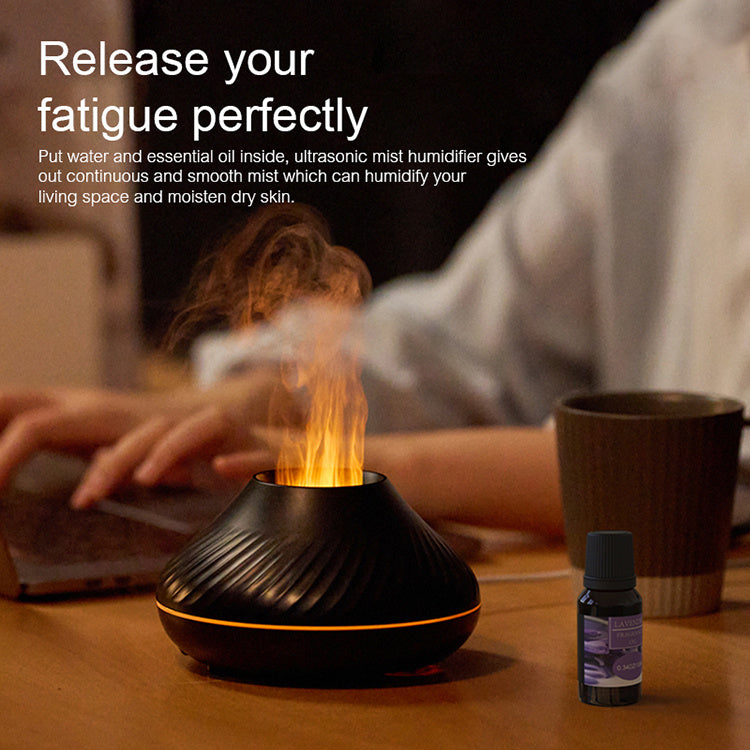 RGB Colorful Flame Aroma Diffuser - My Store